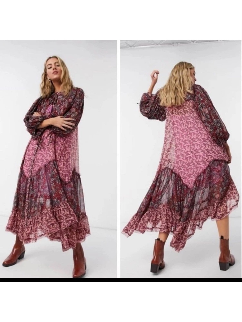 Free People Estelle Long Dress